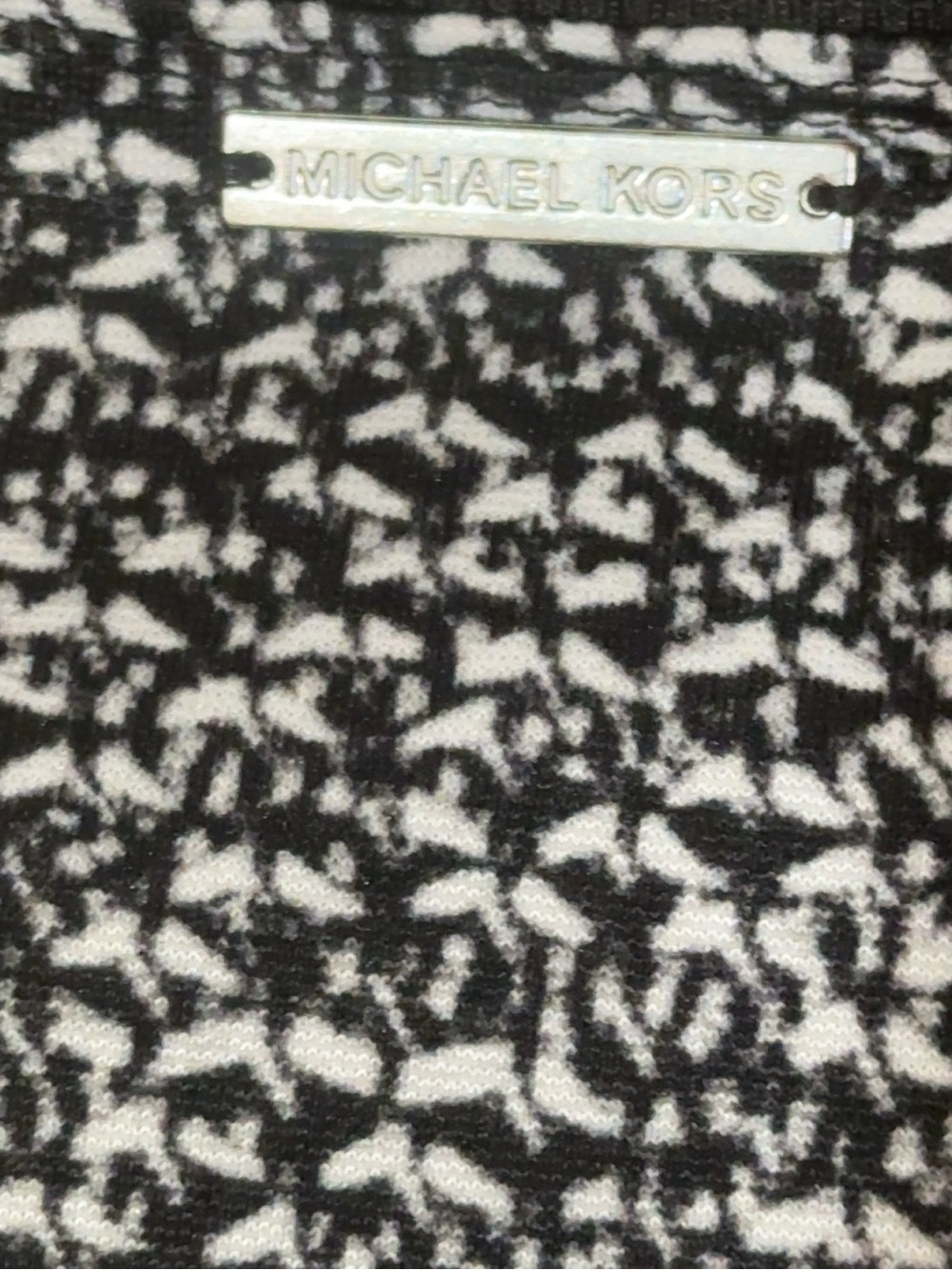 Michael Michael Kors Black & White Marled Knit Pullover Sweater Women’s L - Picture 8 of 9